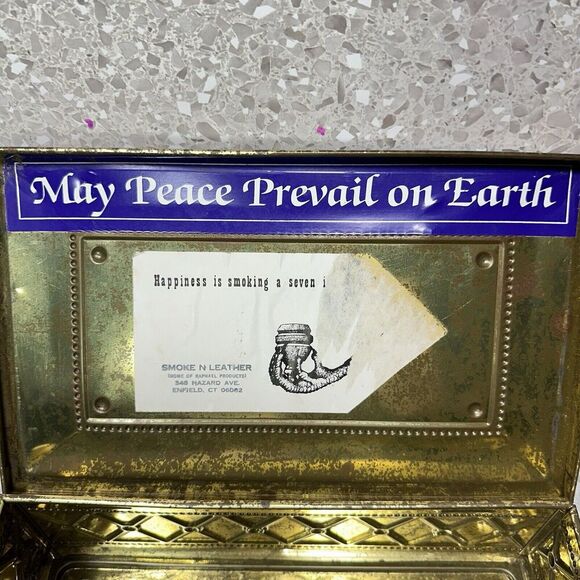 Antique Marke Teekanne Tin Tea Box Storage Canister Mid Century 50's Germany - Picture 11 of 15